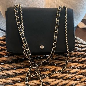 TORY BURCH - Saffiano Leather Shoulder/Crossbody Bag